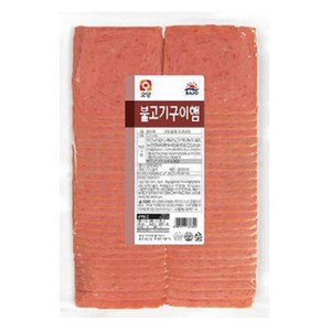 사조오양 불고기구이햄 1kg / 냉장 슬라이스햄, 3개