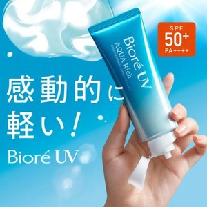 비오레 [우아컴퍼니] UV 아쿠아리치 워터리 에센스 선크림70g 백탁없는 선크림, 70g, 1개