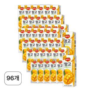 델몬트 망고 드링크 팩190ml, 190ml, 96개