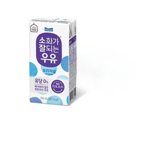 매일 소화가 잘되는 우유, 190ml, 6개