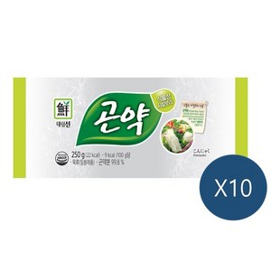 사조대림 묵곤약 250gx10개 (상온제품), 250g, 10개