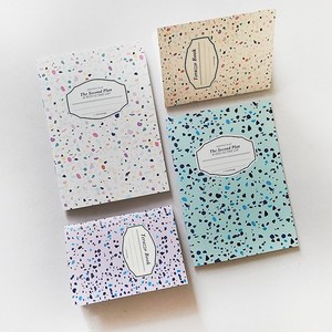 아이씨엘디자인 먼슬리플래너 다이어리 2025 테라조 A5, 민트블루, 1개
