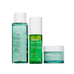 에스폴리오 쓰리하 클리어 보습 3종 SET, 토너+세럼+크림, 150ml+50ml+50g