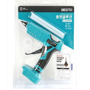 베스토 무선 충전 글루건 노즐세트 포함 디월트 밀워키 마끼다 호환 B-G100, 마끼다용, 1개