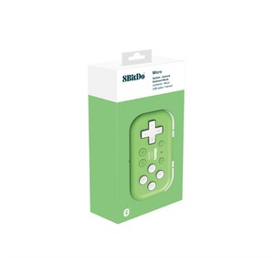 [국내정발] 8BitDo Micro Bluetooth Gamepad 마이크로 컨트롤러 일러스트 단축키, 그린