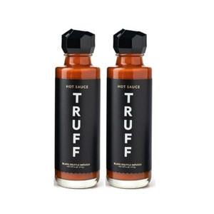 TRUFF Oiginal Black Tuffle Hot Sauce Goumet Hot Sauce with Ripe Chili Peppes Black Tuffle Oi, 2개, 170g