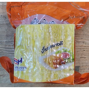 태국 사암띠 생면 에그누들 만두피 500g worldfood, 1개