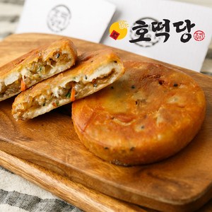 [호떡당] 수제라서 맛있다!!! 대학로에서 줄서서먹던 잡채호떡 1팩(5개), 450g, 1개