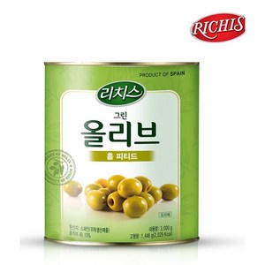 리치스 그린올리브 홀피티드, 3개, 3kg