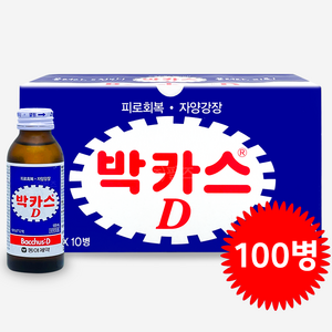 동아제약 박카스 D, 100ml, 100개