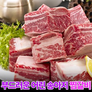 플라이팜 지방손질 육즙많은 부드러운 소갈비 찜갈비, 1개, 3kg