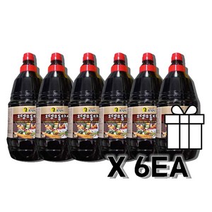 이엔푸드 유경빈 오뎅우동다시 1.8L x 6개 1박스 무배