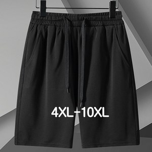 남자 반바지 빅사이즈 4XL-10XL 망사 캐쥬얼 아이스 실크