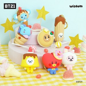 BT21 SWEET THINGS 피규어 키링 캐릭터 굿즈, RJ, RJ