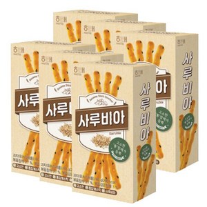 해태제과 사루비아, 60g, 6개