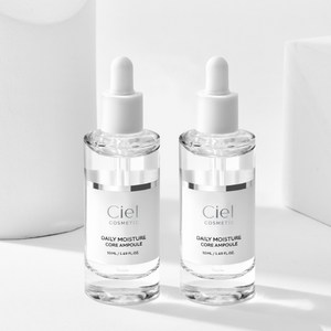 [Ciel cosmetic] [ 1+1 ] 씨엘 코스메틱 데일리 모이스처 코어 앰플 50ml+50ml, 2개, 50ml