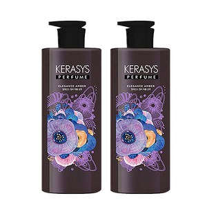 케라시스 엘레강스 앰버 퍼퓸 샴푸, 600ml, 2개