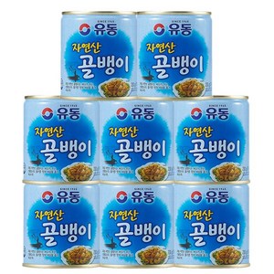 유동 자연산 골뱅이, 230g, 8개