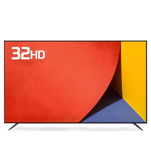 티브이지 32인치 HD TV LED, 81cm(32인치), 스탠드형, 스탠드(택배발송)