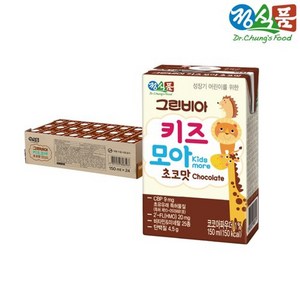 기타 그린비아 키즈모아 초코맛 150mlx24팩, 상세페이지참조, 24개, 150ml