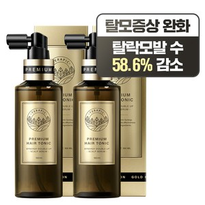 테라픽 프리미엄 헤어토닉 시너지 더블 업, 160ml, 2개