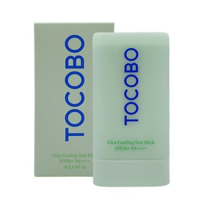 [토코보 본사] 토코보 시카 쿨링 선스틱 SPF50+ PA++++, 18g, 2개