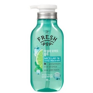 프레시팝 미셀라 그린 허브 레시피 샴푸 모히또, 500ml, 1개