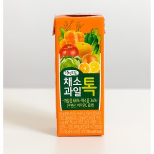 자연드림 채소과일톡, 24개, 190ml