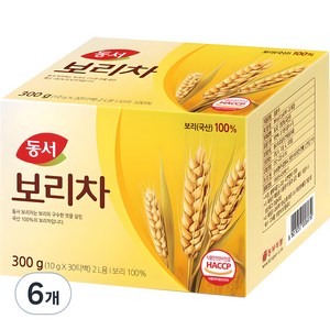 동서 보리차, 10g, 30개입, 6개