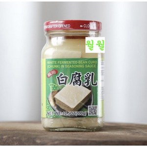 월월중국식품 마유 백부유 취두부 300g, 3개