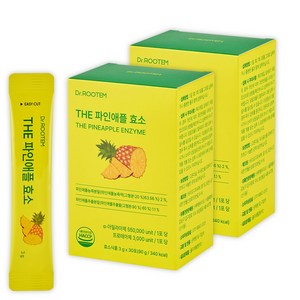 닥터루템 THE 파인애플 효소 30p, 90g, 2개