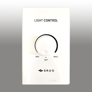 내 공간을 멋지게 SR산전 1000W 조광기 LED 백열등 밝기조절 감성 조명 필수템 국산 SRD-1000N 디밍 디머, 1개