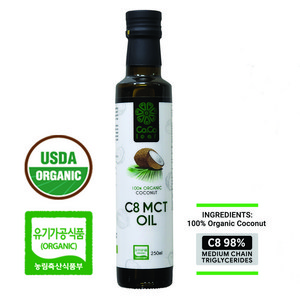 코코리프 유기농 MCT 오일 C8 250 mL, 250ml, 1개