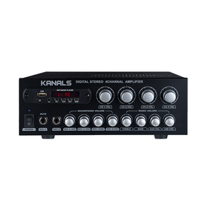 카날스 매장 카페용 블루투스 S / T 앰프 320W, Kanals 4채널 EMA-196