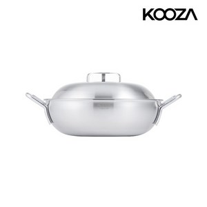 KOOZA 316 커퍼코어 통5중 2.7T 스테인레스 인덕션 중식웍 궁중팬 낮은 양수 웍, 1개, 24cm