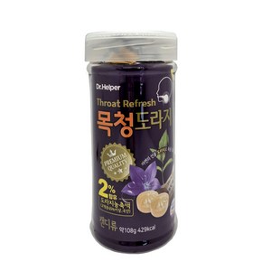 목청 도라지 24정 목캔디 건강사탕 목에좋은캔디, 108g, 1개