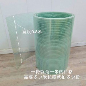 렉산 폴리카보네이트 투명 공사 처마 골판 30M 지붕 렉산롤 판 비가림 복층 온실 지붕재, 2. 1mm (0.8m폭), 1개