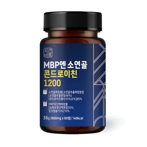 자연바름 소연골 콘드로이친 1200 MBP, 1개, 60정