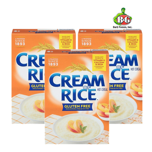 [B&G Foods] [2+1] 미국 크림 오브 라이스 글루텐프리 핫 시리얼 397g 3개 Ceam of Rice Gluten Fee Hot Ceeal