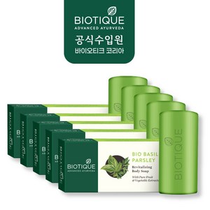 바이오티크 바질앤파슬리 비누 150g, 10개