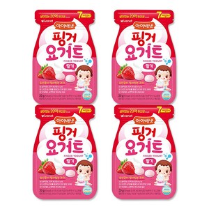 아이배냇 핑거 요거트, 딸기, 20g, 4개