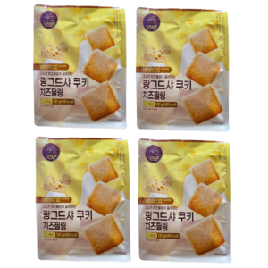 랑그드샤 쿠키 치즈필링 130g, 4개