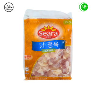 Halal Chicken Leg boneless Seaa Bazil 할랄 닭다리살 씨에라 브라질, 1개, 2kg