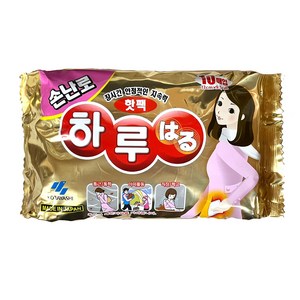고바야시 하루핫팩 손난로 10매입 13cm X 9.5cm 핫팩 일본, 3세트