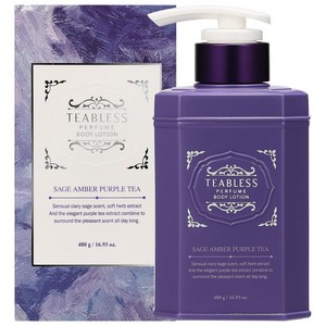 티블레스 퍼플티 퍼퓸 바디로션 플로럴우디향, 480g, 1개