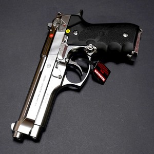 l 건스토리 l MARUI 베레타 M92F Chome Stainless Ve. 핸드건, 1개