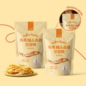 리상회 촉촉 페스츄리 오징어 맥주안주 간식 허니버터맛, 5개, 150g