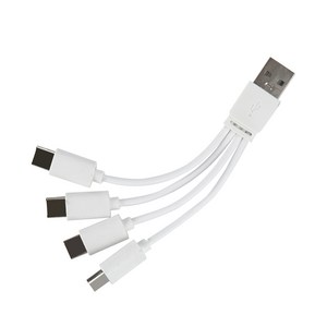 USB C타입 4분배 멀티 충전케이블 IH774, 1개