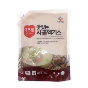 이츠웰 사골엑기스 ( 이츠웰 1kg ) [식당용], 10개