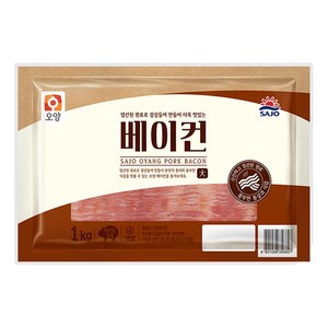 사조 오양 습식베이컨 대 1kg, 5개